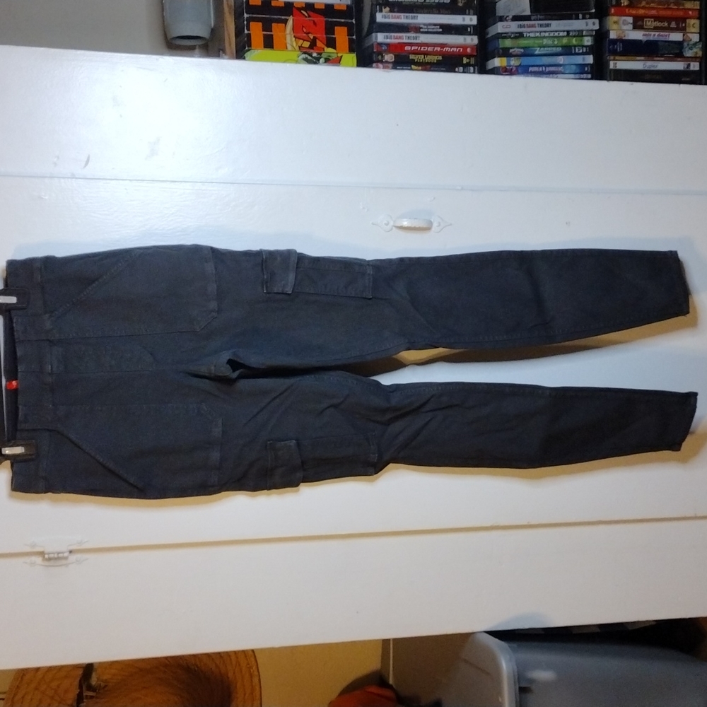 Stretch Twill Ankle Cargo Pant, Medium Tall